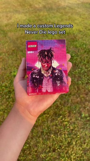 Custom Legends Never Die Lego Set 🌎 #hiphopheaven #rap #juicewrld