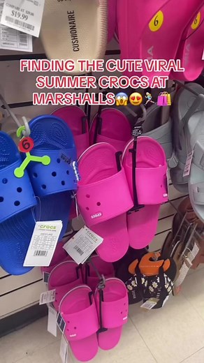 1.4K views | #crocs #crocsandals #crocsshoes #crocswomen #crocsdeals #crocssale #crocshaul #marshallsfind #marshalls #marshallsshopping #marshallsshopwithme #shopwithme #discountfinds #clearancefinds #clearancesale #foryou #fyp #explore #viral | Boujeefinds | Facebook