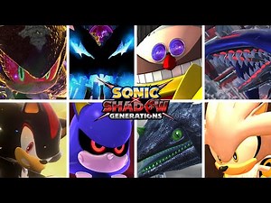 SONIC X SHADOW GENERATIONS - All Bosses (S-Ranks)