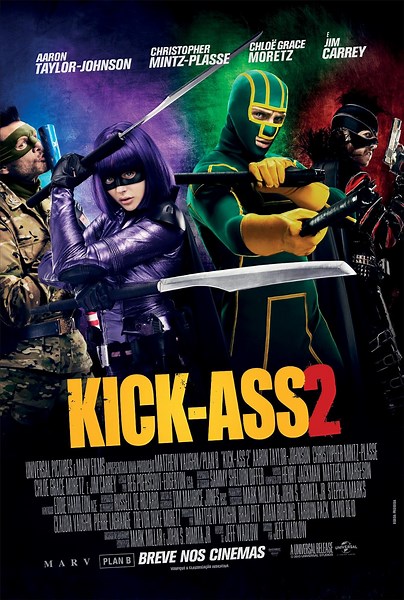 Kick-Ass 2 (2013) ⭐ 6.5 | Ação, Comédia, Policial