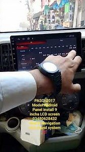 ❤️ Paso 2017 Model Android Panel install 9 incha Android Panel install 💯