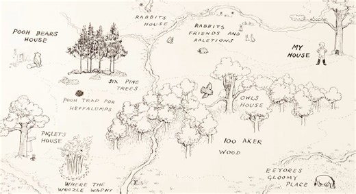 A Wistful Tour of Winnie the Pooh's Hundred-Acre Wood