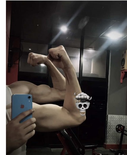 Bicep Transformation After 2 Months of Training