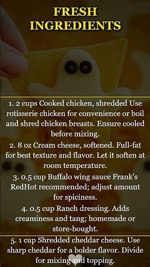 🍴 Halloween Buffalo Chicken Dip Recipe - Easy & Delicious!