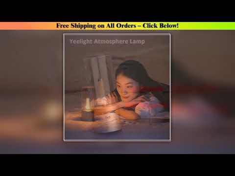 Yeelight Atmosphere Lamp Yellow LED Night Light Atmosphere Light Stepless Dimming Nightstand