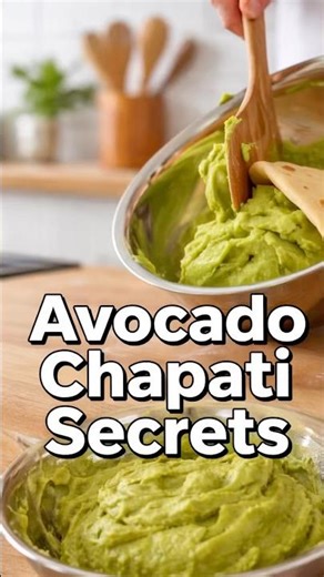 Soft Avocado Chapati Recipe Without Water? Try This #healthyeating #shorts #youtube