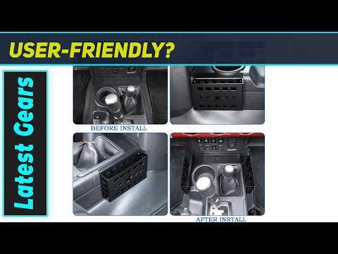 `FJ Cruiser Storage Upgrade: Amazing Gear Shift Console Organizer!