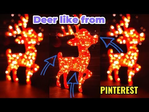 DIY Cardboard Deer: Crafting a Pinterest-Inspired Masterpiece!