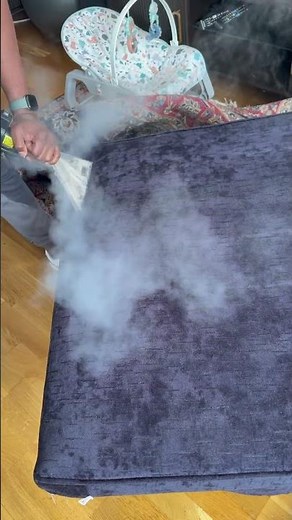Sofa Steam Cleaning | Deep Clean & Stain Removal | Professional Upholstery Cleaning #cleaningtips