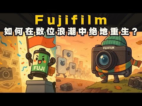 被数位浪潮冲击后，Fujifilm竟然逆风翻盘？