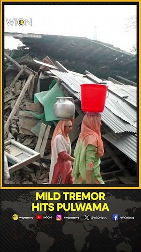 J&K Earthquake: 3.5 Magnitude Earthquake Jolts Pulwama In Jammu And Kashmir | WION Shorts