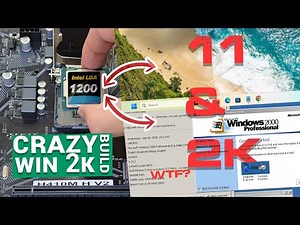 HOW?! Windows 2000 with ACPI, NVMe & USB 3 on a Modern PC (bare metal)