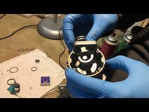 Central Pneumatic 3-gal. air compressor rebuild (Part 1/5) -- disassembly