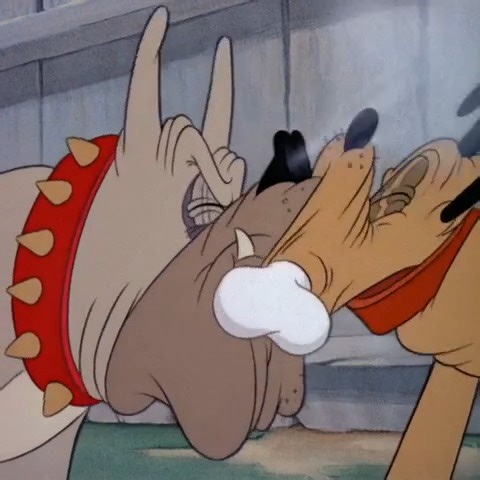 toons2remember | Bone Trouble (1940) marks the first appearance of "Butch the bulldog". Directed by Jack Kinney | Instagram