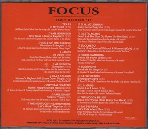 Various - Focus / Early October '91 PolyGram Compilation