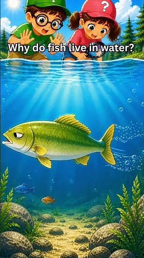 Why do fish live in water