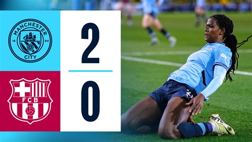 Highlights: City 2-0 Barcelona