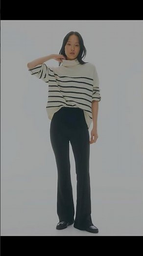 Are These the Perfect Flared Leggings? | H&M Unboxing #youtubeshorts #shortvideo #shorts