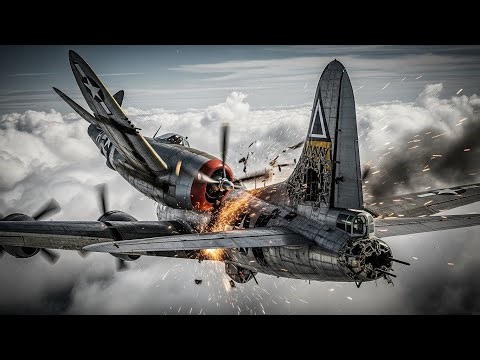 Two Planes Collided Mid-Air Over Nazi Germany... Then Flew Home as ONE