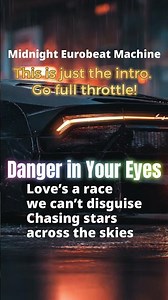 Danger in Your Eyes - Eurobeat Spirit, Tokyo Style Night Drive #carmusic #automobile