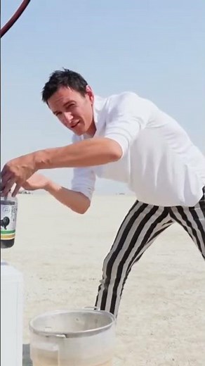 How to Shower and Wash at Burning Man 🔥 #shorts #burningman