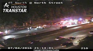 I-45 near downtown reopened after major accident