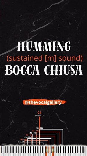Humming with Minor Triads Arpeggio — Vocal Exercise for Mezzo-soprano | The Vocal Gallery #vocals