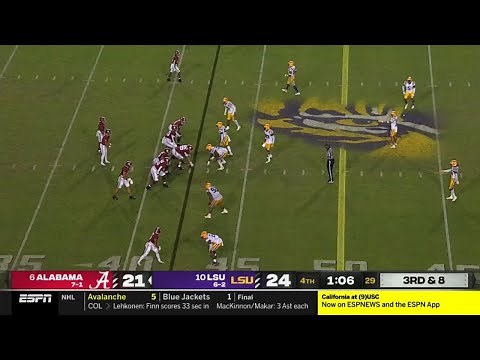 #6 Alabama vs #10 LSU THRILLING Ending | 2022 College Football