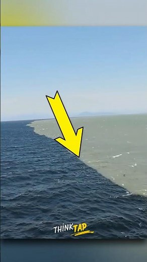 Two Ocean meet Each Other like a Wall 🧱