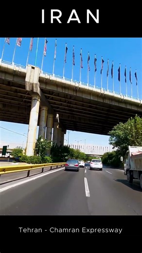 Tehran’s Skyline & Mountain Views | Chamran Highway POV 🇮🇷