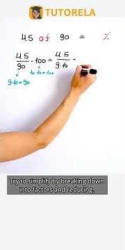 Convert 4.5 to a Percentage of 90: Easy Steps Explained #Math #Percentage