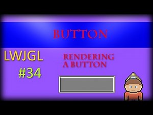 Java LWJGL 3: #34: Rendering and Creating the Button