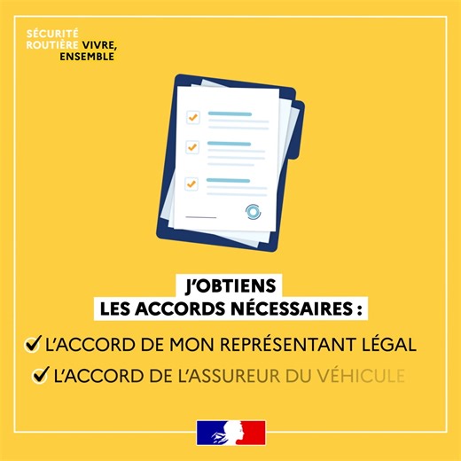 2.8M views · 303 reactions | Le saviez-vous ? La conduite accompagnée permet d’apprendre à conduire dès l’âge de 15 ans et ainsi d'acquérir davantage d’expérience et de confiance sur la route. ✅ Résultat : un taux de réussite de 75% lors du passage de l’épreuve du permis contre 53 % dans la filière traditionnelle. Pour en savoir plus  https://bit.ly/3QhKMY0 #SécuritéRoutière | Sécurité routière | Facebook