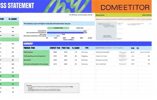 Small Business Accounting Spreadsheet Templates | Excel & Google Sheets | KPI, Profit and Loss, ROI, Pricing, Competitor Analysis, Etc - Etsy