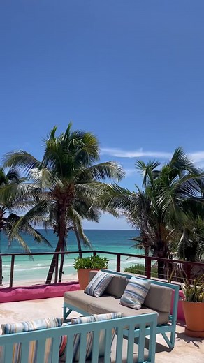 Come up to Frida's Lounge, take a deep breath, and fill your lungs with the fresh air of the Caribbean. Let yourself be surrounded by the vibrant colors of Mexican culture and the magic of this paradise. 🌺🌴 Located above our restaurant, Frida’s Lounge is the perfect place to relax, and yes—there’s a bar upstairs with a pool waiting for you! #LaZebraTulum #Tulum #RivieraMaya #BeachClub #MexicoTravels #TravelTikTok #QuintanaRoo #TulumHolistic #FYP #BestHotels #BoutiqueHotel #TulumVibes #TulumNig