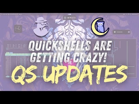Quickshell Bars Are INSANE! Complete DMS & Noctalia Shell Updates Tour - Full Desktop Experiences!