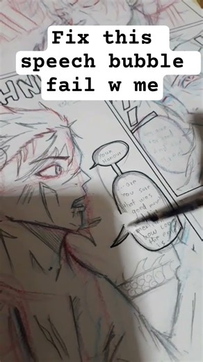 fix the speech bubble with me