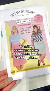 8.2K views · 6 comments | You lot have been snapping these sewing patterns up @theknittingandstitchingshows! 勺 Ramona skirt 李 Nell blouse & dress  Thea trousers  Marnie smock 冀 Sonny jacket 懶 Mini Makes book #TillyAndTheButtons #IndiePatterns #DIYfashion #SewingInspo | Tilly and the Buttons | Facebook