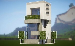 我的世界—教你建造5x5现代别墅（授权搬运）