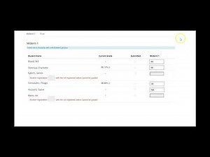 Submitting Midterm and Final Grades through Canvas