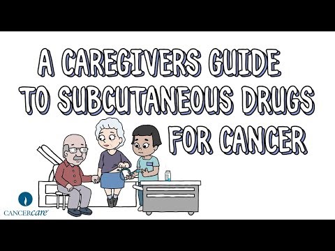 Subcutaneous Drugs for Cancer: A Caregiver’s Guide