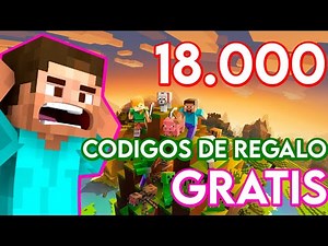 MINECRAFT GIFT CODES - SPECIAL 18K