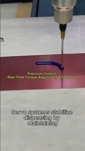How Servo Control Actually Stabilizes Industrial Dispensing #adhesivedispensing #automation