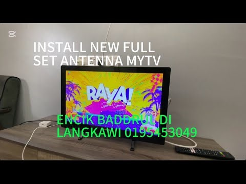 Mytv FreeView | Install New Full Set Antenna Mytv 
