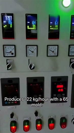 China Longchuang Model 800 High Pressure Blown Film Extrusion Machine. #machine #factoryproducts