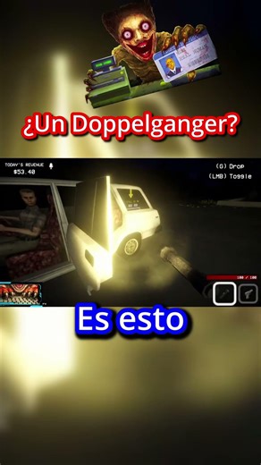🤔🤔 Could it be a doppelganger? 🤔🤔 #shiftatmidnight #horrorindiegame #horrorgame #indiegame