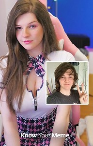 Know Your Meme on Instagram: "F1NN5TER is the online handle of a popular Twitch streamer and YouTuber named Jude. He is best known for streaming Minecraft and doing streams dressed as an e-girl character named Rose, sometimes specifically trolling strangers on the internet on stream with his outfits. We sat down with F1NN5TER to discuss his origin story as a streamer, why he started dressing up as an e-girl character, what his family thinks about his career, and what his plans with the character