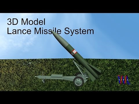 3D Model: Lance missile system