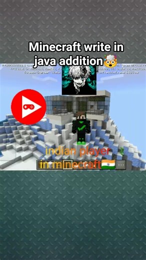 minecraft write in java addition 🤯🤯#shorts #gaming #minecraft