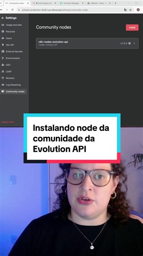 Instalando Node da Comunidade da Evolution API